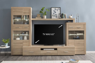 Espree 01 Entertainment Unit - £441.0 - Wall Unit 