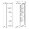 Evora 06 Tall Display Cabinet [Right]-Tall Display Cabinet