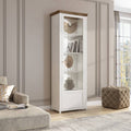 Evora 06 Tall Display Cabinet [Right]-Tall Display Cabinet