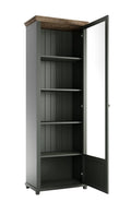 Evora 06 Tall Display Cabinet [Right]-Tall Display Cabinet