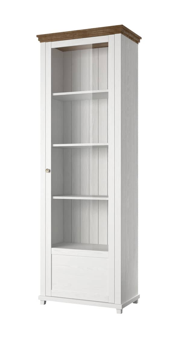 Evora 06 Tall Display Cabinet [Right] 71cm Tall Display Cabinet 