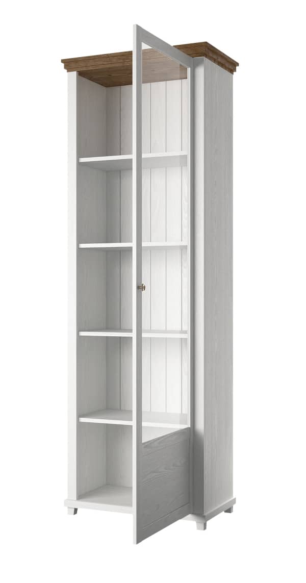 Evora 06 Tall Display Cabinet [Right]-Tall Display Cabinet