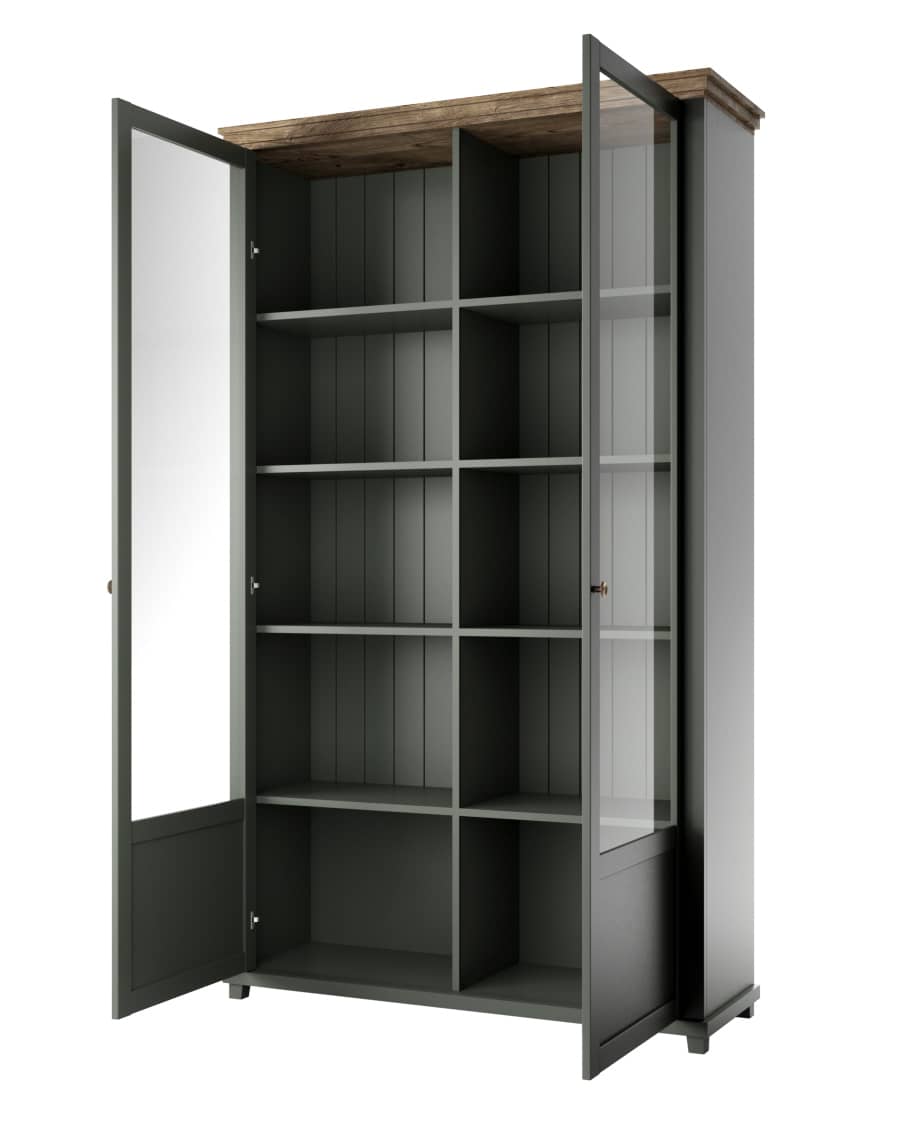 Evora 13 Display Cabinet-Living Room Display Cabinet