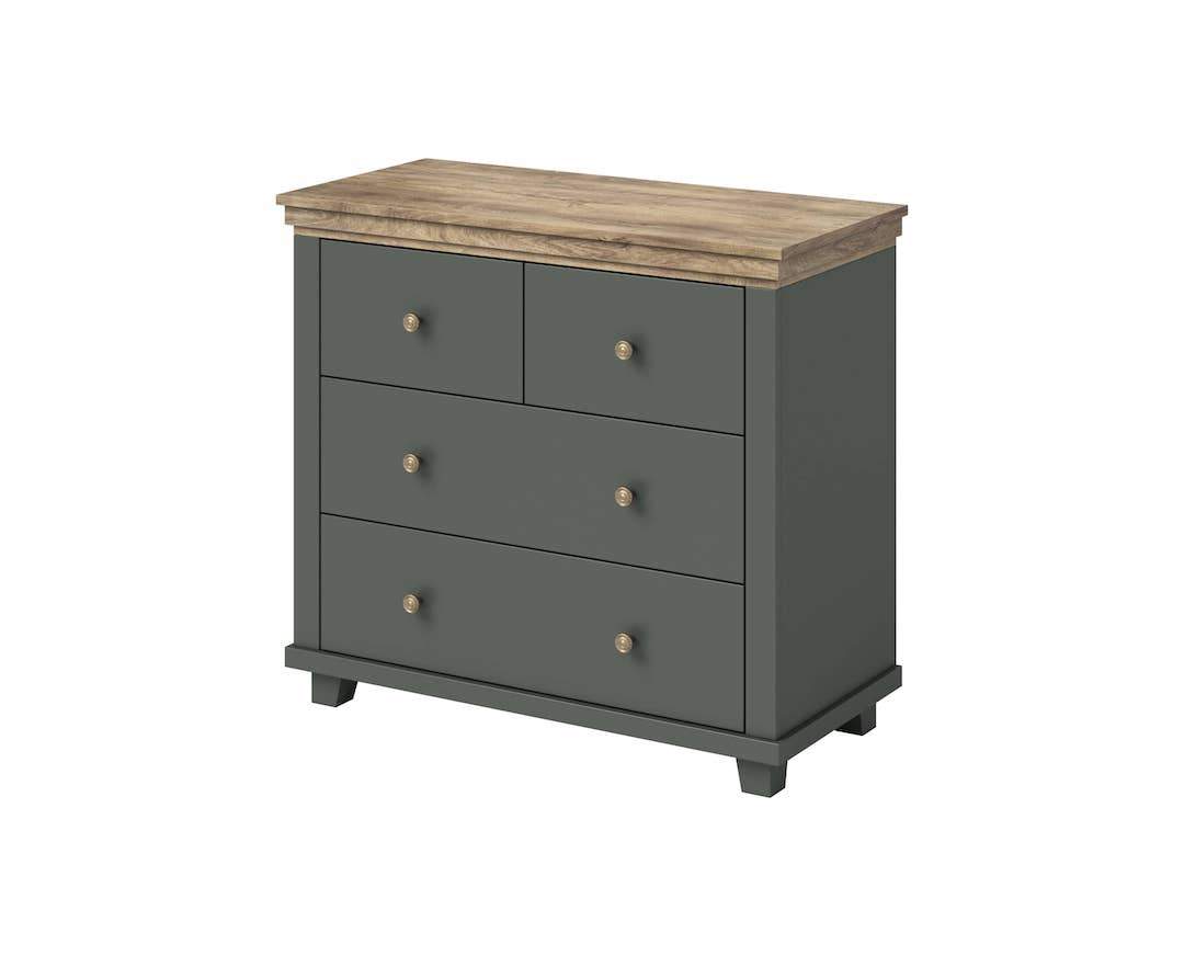 Evora 27 Chest of Drawers Green Chest of Drawers 