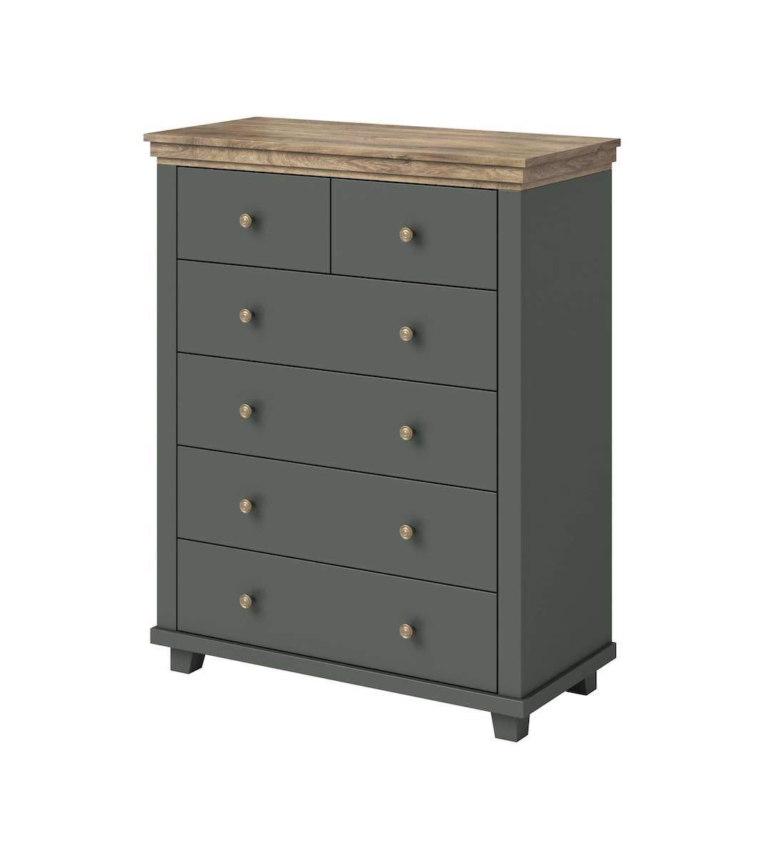 Evora 45 Chest of Drawers Green Chest of Drawers 