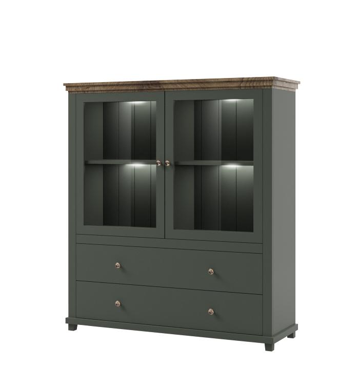 Evora 46 Display Cabinet 126cm Living Room Display Cabinet 