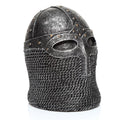 Fantasy Knight Ornament - Chain Mail Helmet Knight-