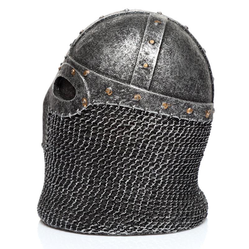 Fantasy Knight Ornament - Chain Mail Helmet Knight-