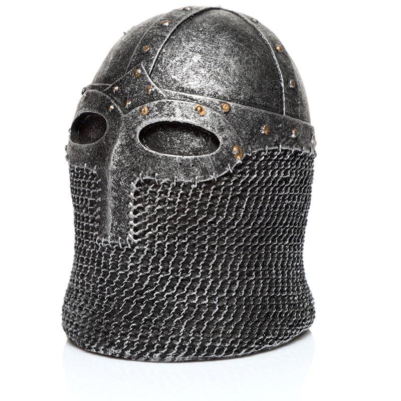 Fantasy Knight Ornament - Chain Mail Helmet Knight-