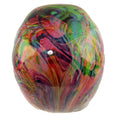 Fantasy Rainbow Marble Skull Ornament-