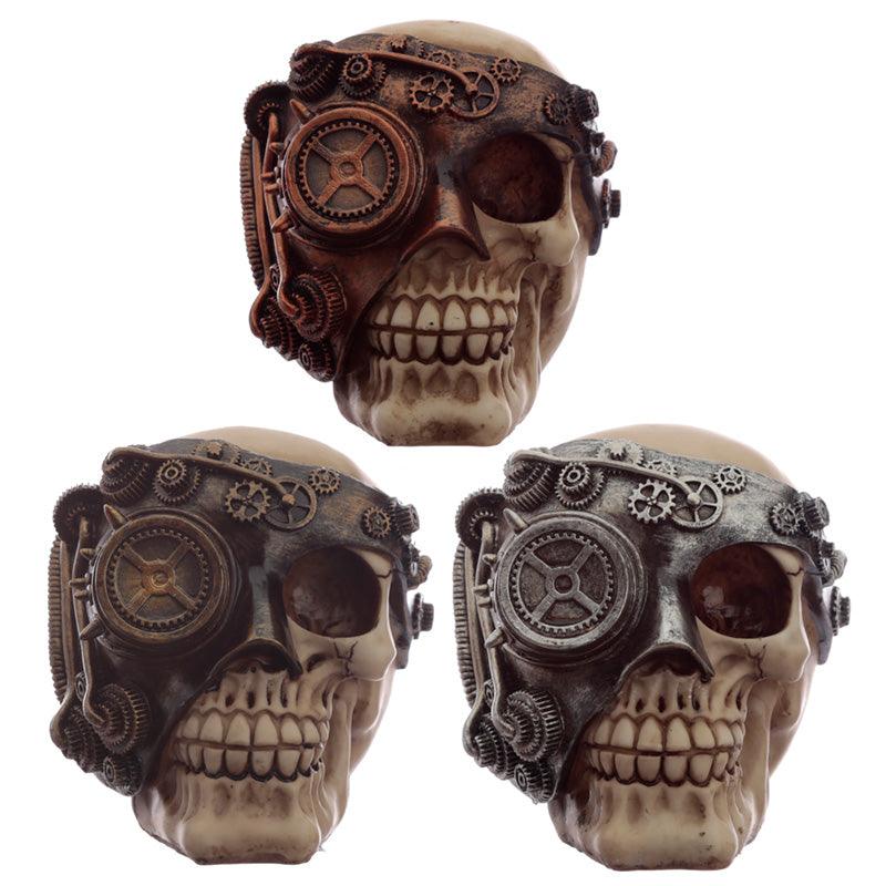 Fantasy Steampunk Skull Ornament - £16.99 - 