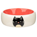 Feline Fine Cat Ceramic Pink Pet Food/Water Bowl - £9.99 - 