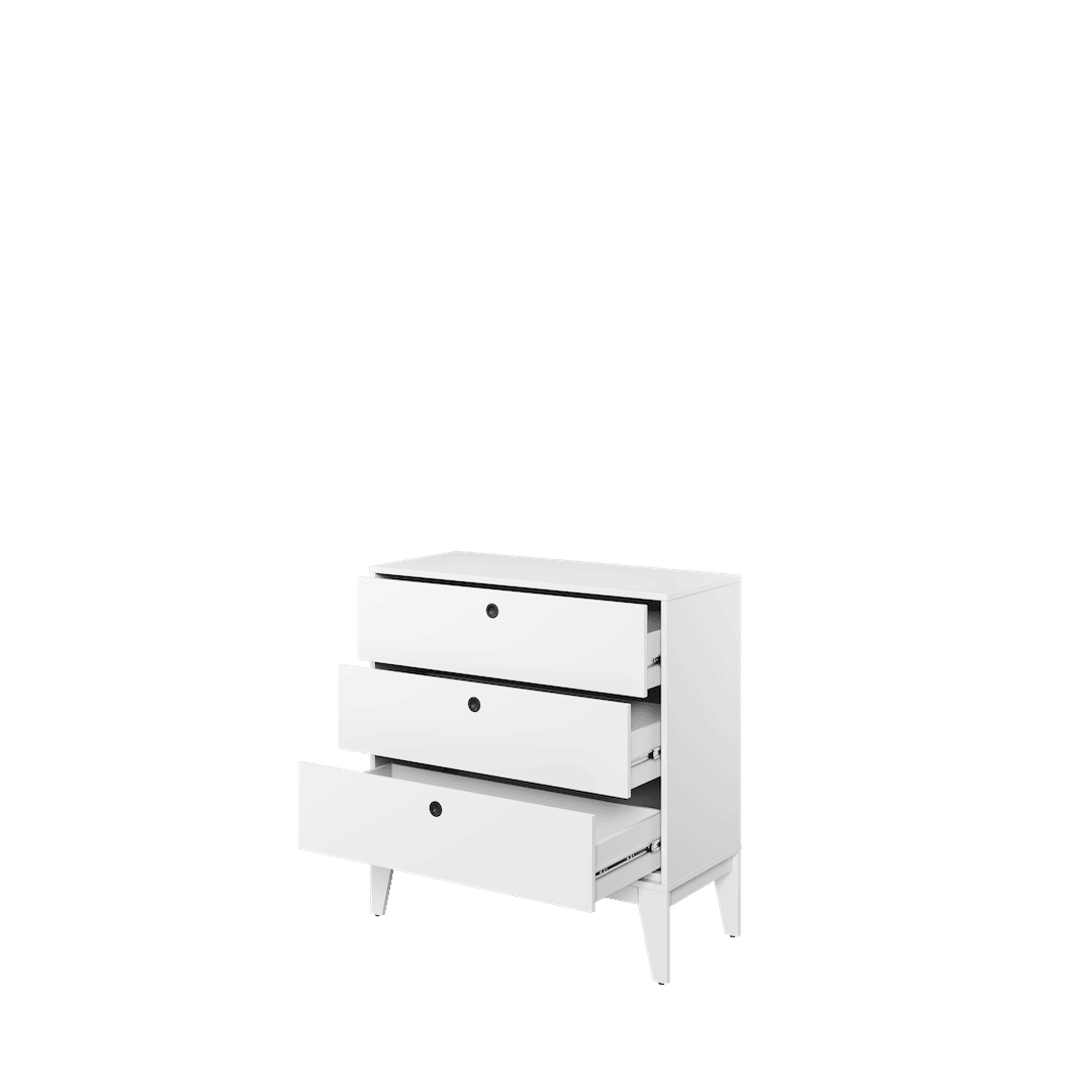 Femii FE-09 Chest of Drawers 92cm - £172.8 - Kids Chest of Drawers 