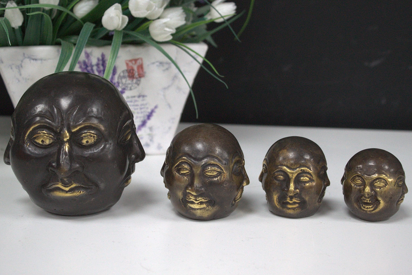 Fengshui - Four Face Buddha - 6cm-