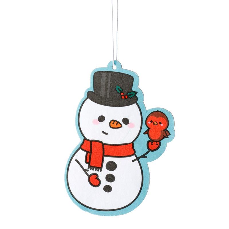 Festive Friends Mint Scented Christmas Snowman Air Freshener-