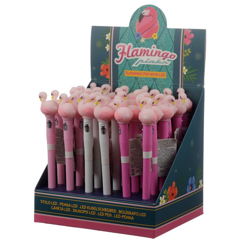 Flamingo Topper LED Novelty Fine Tip Pen - £6.0 - 