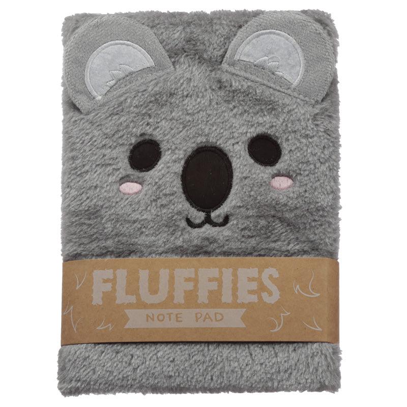 Fluffy Plush Notebook - Adoramals Koala - £9.99 - 