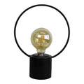 Free Standing Round Wire Lamp-LED Lighting