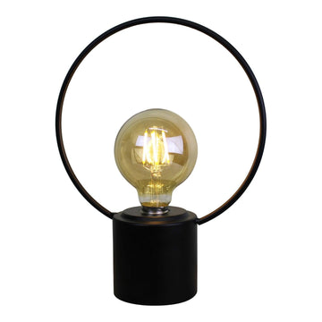 Free Standing Round Wire Lamp - £28.99 - LED Lighting 