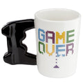 Fun Game Controller Shaped Handle Ceramic Mug-