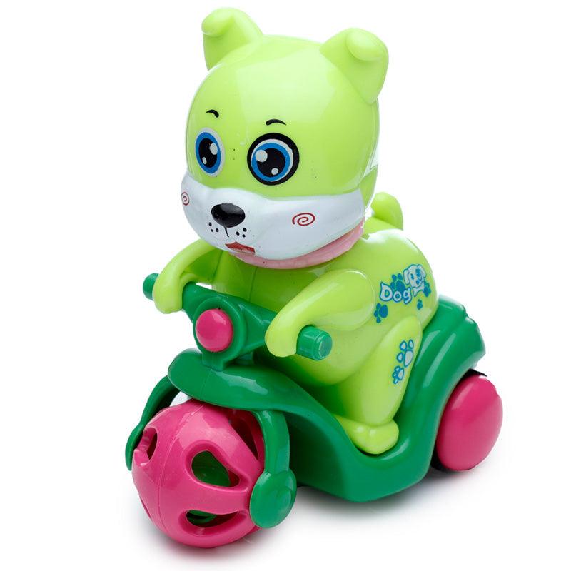 Fun Kids Friction Action Toy - Cute Dog on Scooter - £7.99 - 