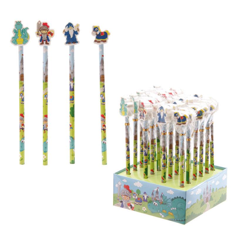 Fun Kids Knight Pencil with Eraser - £5.0 - 