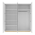 Futura FU-11 4 Door Wardrobe-Hinged Door Wardrobe