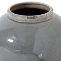 Garda Grey Glazed Juniper Vase-Gifts & Accessories > Vases > Ornaments