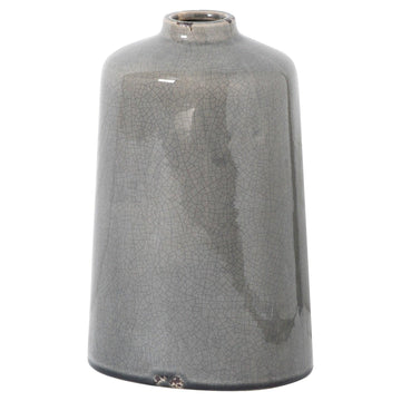 Garda Grey Glazed Liv Vase - £46.95 - Gifts & Accessories > Vases > Ornaments 