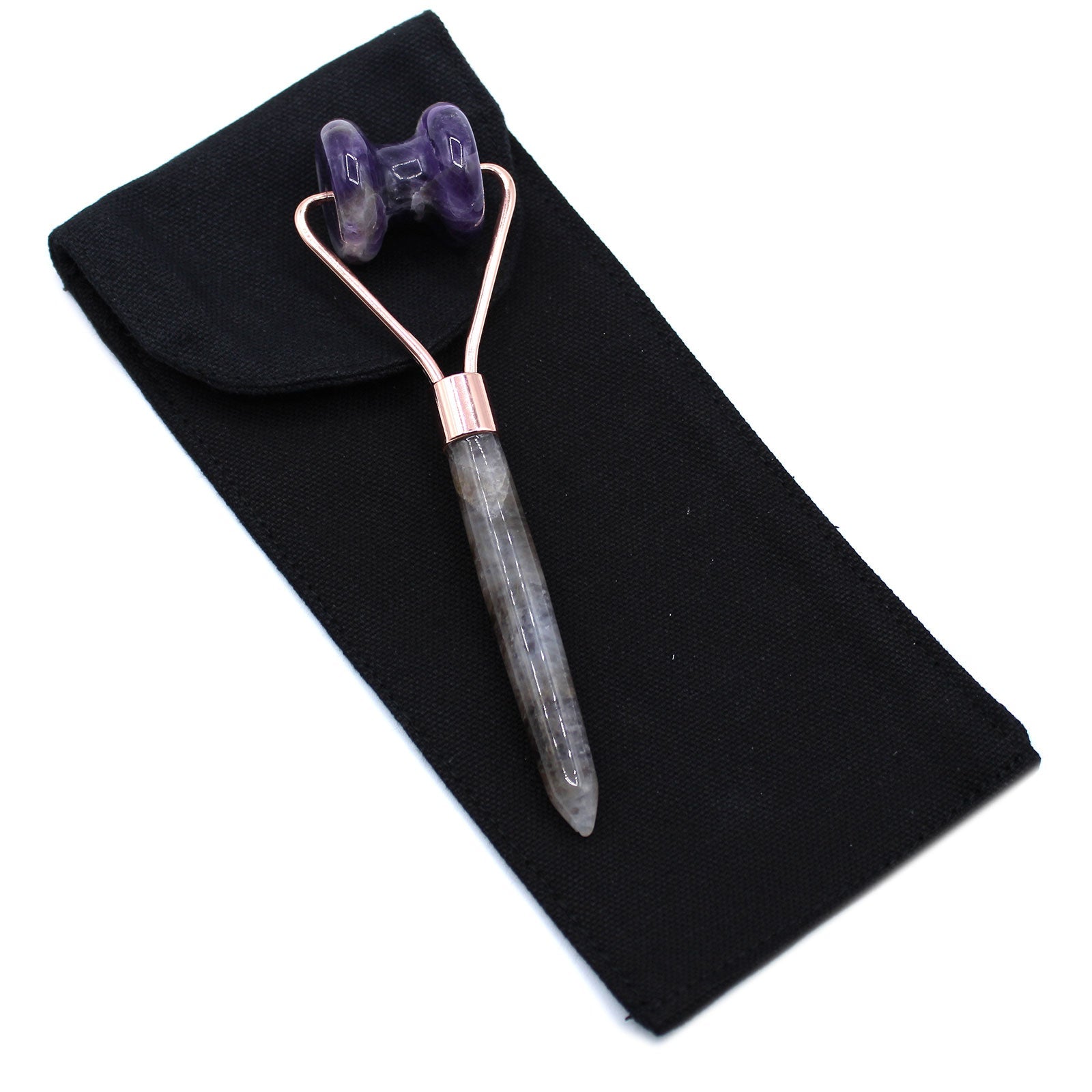 Gemstone Jawline Roller - Amethyst-