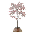 Gemstone Tree with Organite Base - 160 Stone - Rose Quartz-