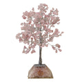 Gemstone Tree with Organite Base - 320 Stone - Rose Quartz-