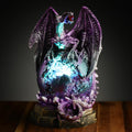 Geode LED Dark Legends Dragon Figurine-