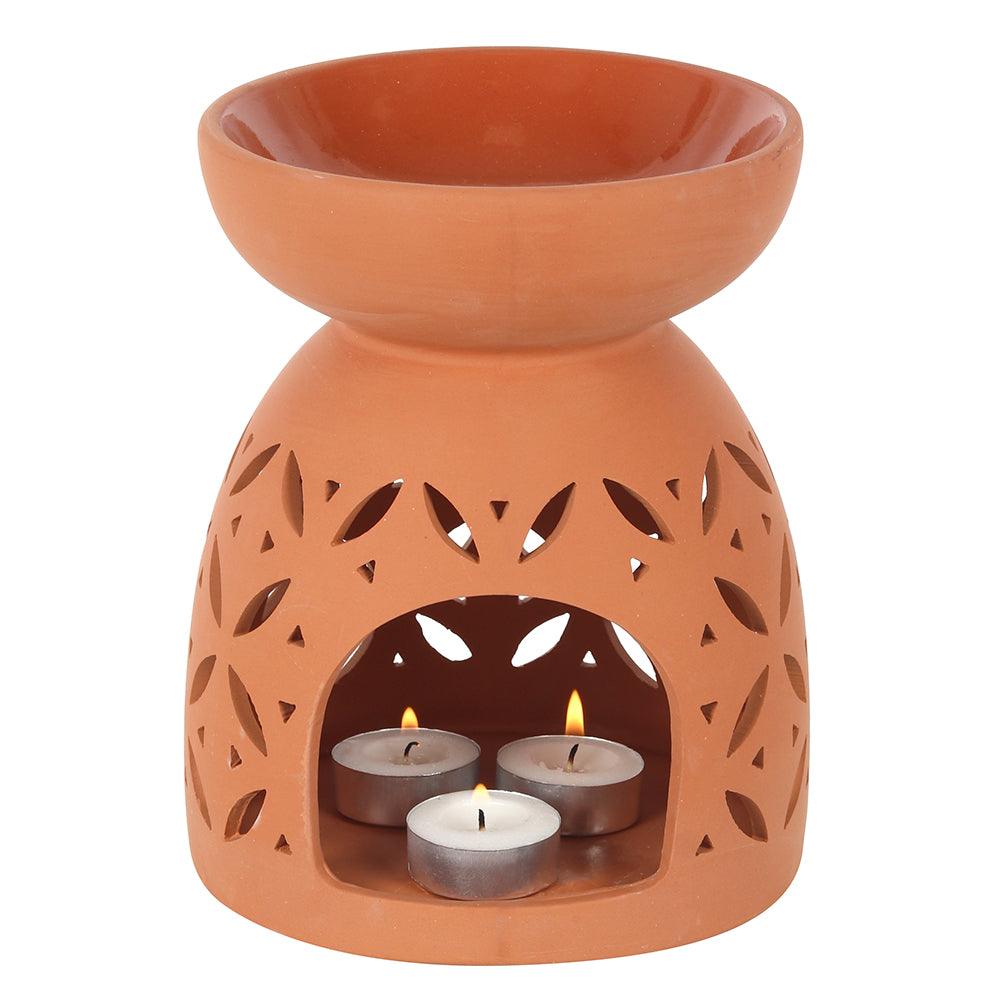 Giant Terracotta Oil Burner-Oil Burners