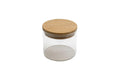 Glass Jar With Bamboo Lid 8cm-