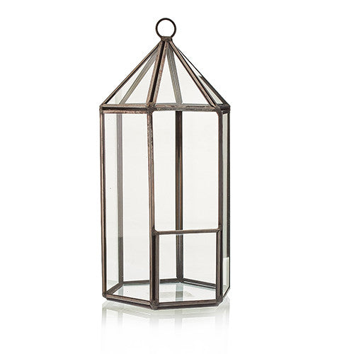 Glass Terrarium - Lantern Shape - £36.0 - 