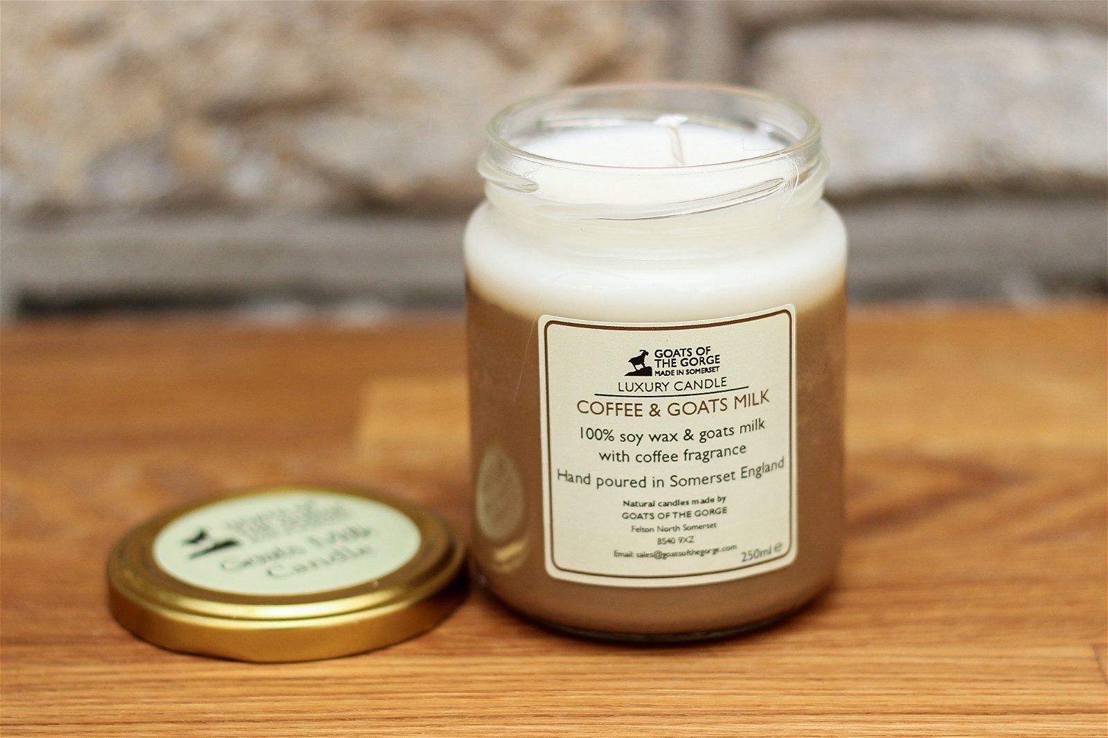 Goats Milk Coffee Candle-Candles