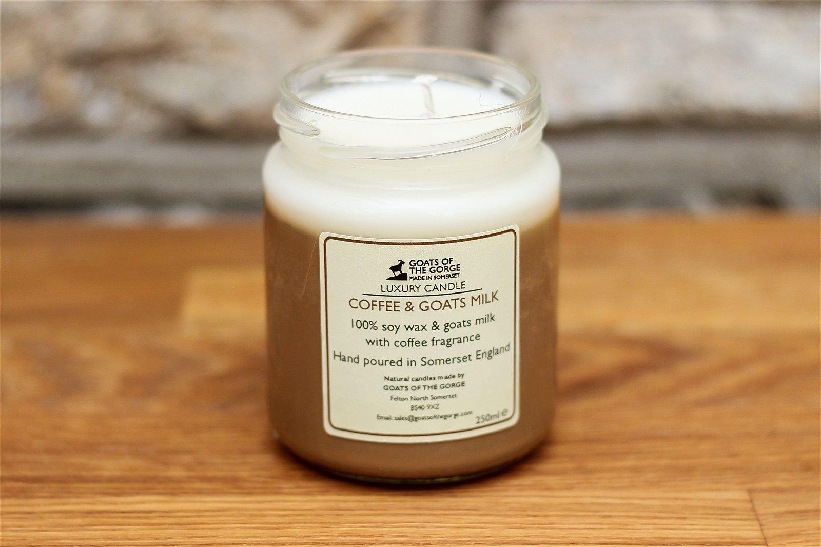 Goats Milk Coffee Candle - £18.99 - Candles 