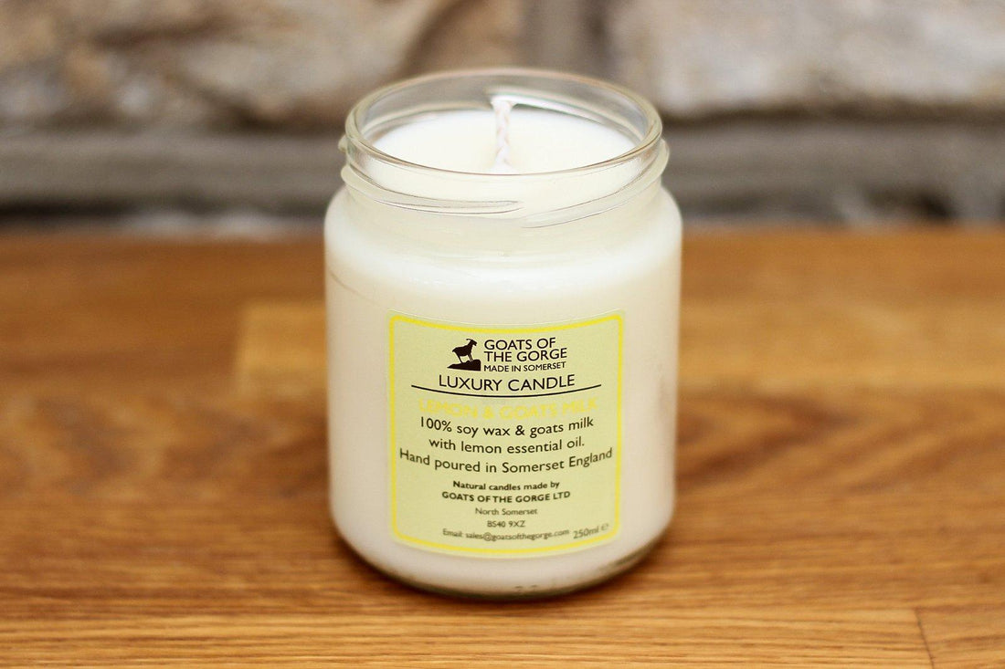 Goats Milk Lemon Candle - £18.99 - Candles 