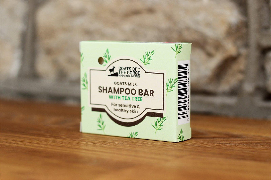 Goats Milk Shampoo Bar With Tea Tree - £12.99 - Soaps & Shampoo 