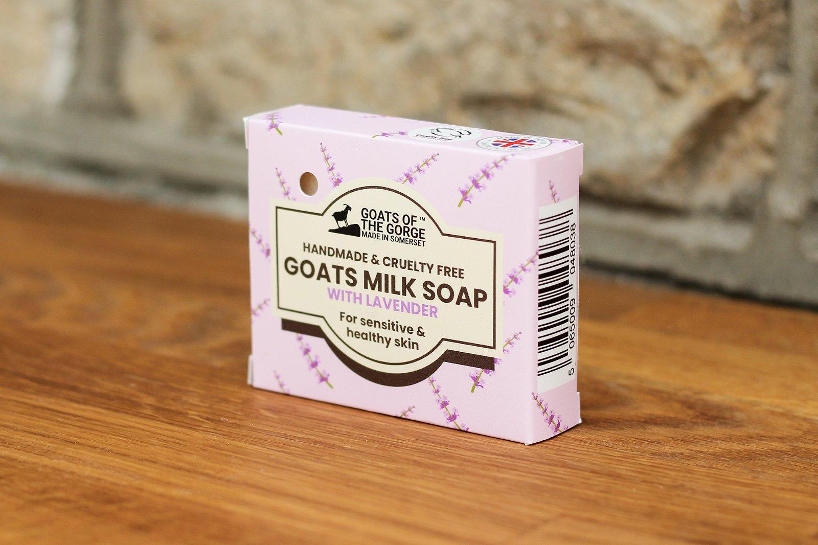 Goats Milk Soap Lavender-Soaps & Shampoo