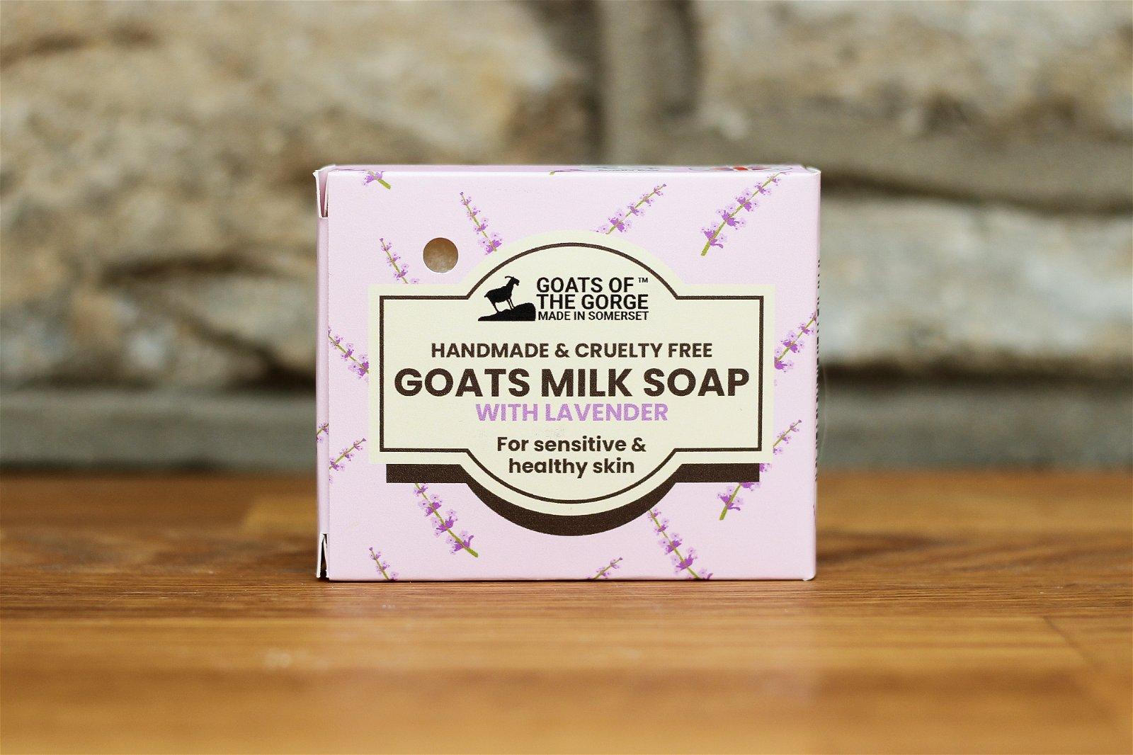 Goats Milk Soap Lavender-Soaps & Shampoo