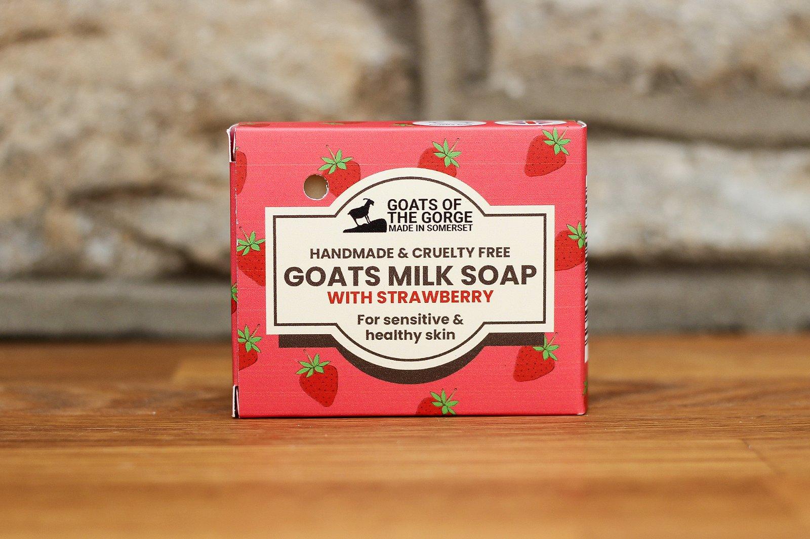 Goats Milk Soap Strawberry-Soaps & Shampoo