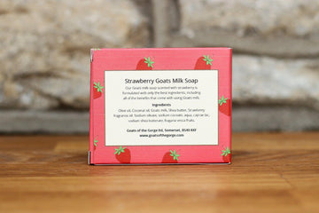 Goats Milk Soap Strawberry - £12.99 - Soaps & Shampoo 