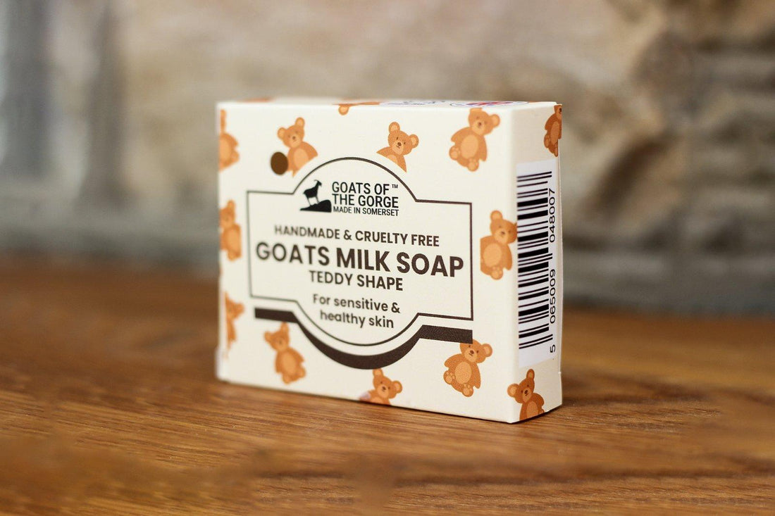 Goats Milk Soap Teddy Shape - £9.99 - Soaps & Shampoo 