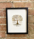 Gold Tree Of Life Print 25cm - £12.99 - 