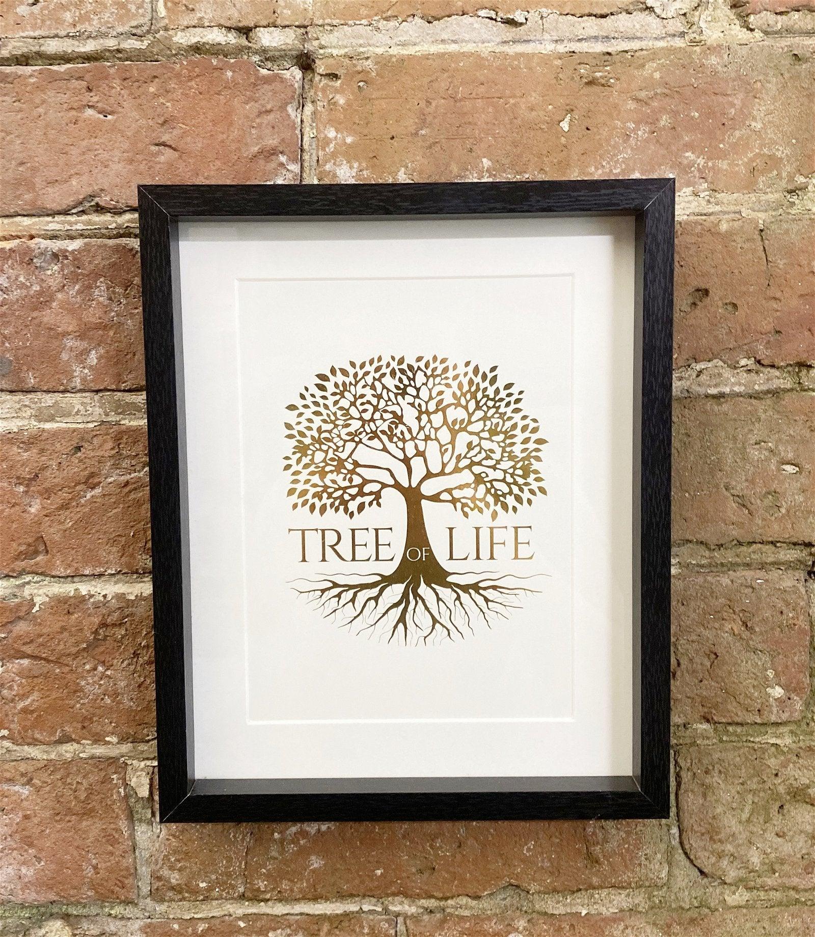 Gold Tree Of Life Print 25cm - £12.99 - 