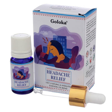 Goloka Blends Essential Oil 10ml - Headache Relief - £8.99 - 