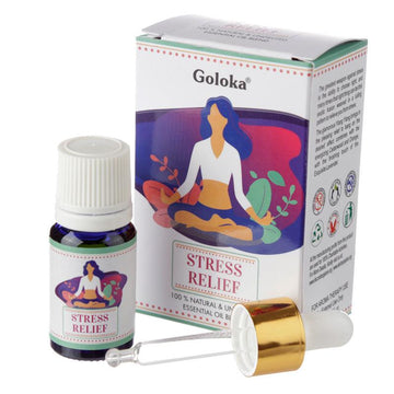 Goloka Blends Essential Oil 10ml - Stress Relief - £8.99 - 