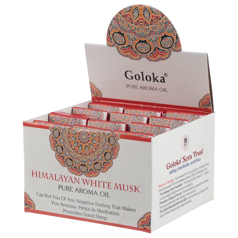 Goloka Fragrance Aroma Oils - Himalayan White Musk-